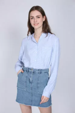 Second Female Blake Shirt - Kentucky Blue -Second Female Salg 0E4HrTQ5eojXqCiDQN1g IMG 7280