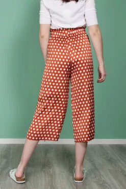 Second Female Spotty HW Trousers - Rustic Brown -Second Female Salg 0Vh2vdDkRWuChnTEzVWT IMG 0710