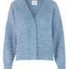 Second Female Brook Knit Boxy Cardigan - Blue Bonnet
