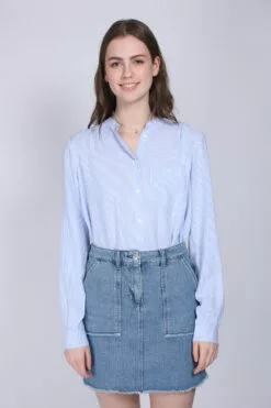 Second Female Blake Shirt - Kentucky Blue -Second Female Salg 1dd5EDWGTH2F5QILqUmv IMG 7276