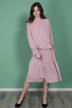 Second Female Honey Midi Dress - Fair Orchid -Second Female Salg 1q6dWguQjKwHG4REmkUR IMG 0426