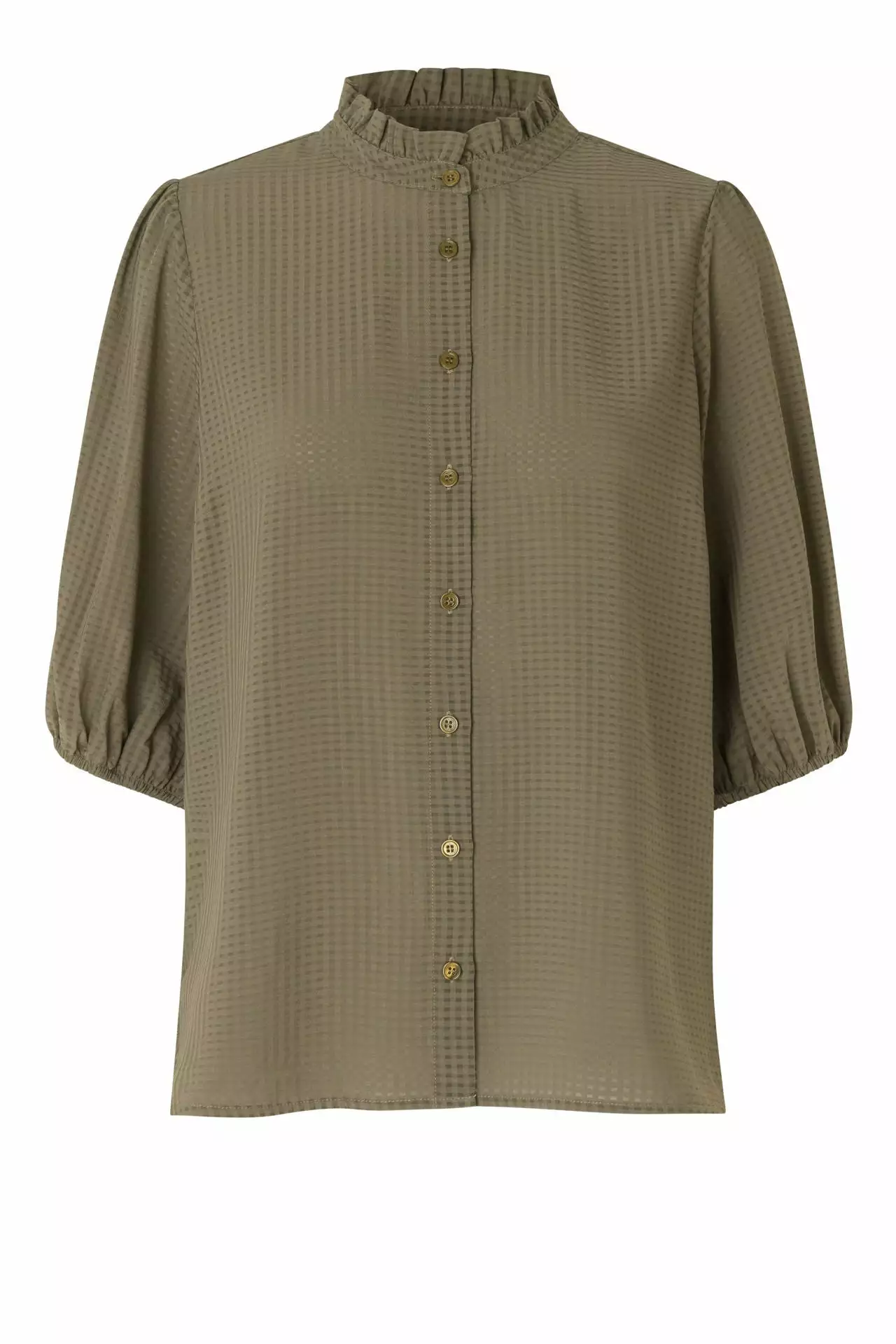 Second Female Tara SS Shirt - Stone Green 1 Second Female Tara SS Shirt - Stone Green