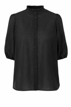 Second Female Tara SS Shirt - Black