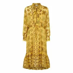 Second Female Bianca Dress - Golden Glow