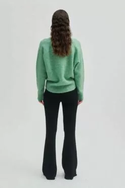 Second Female Brook Knit Boxy Cardigan - Laurel Green -Second Female Salg 52507 4081 15 1195x1800 2260ee86 d07a 4a78 ac2e 72ef4595d575