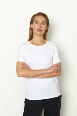 Second Female Ello New SS Tee - White -Second Female Salg 53142 1001 11 1000x 3