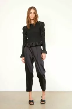 Second Female Rosalina Blouse - Black -Second Female Salg 53982 8001 17 1200x 65df5c4f 7f94 4d53 afae 767aacac35ee