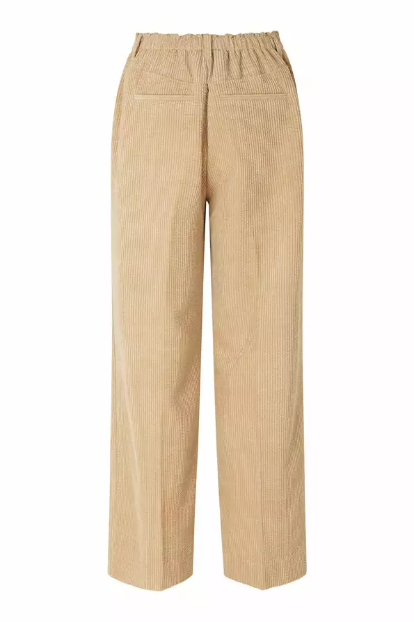 Second Female Boyas Classic Trousers - Humus 6 Second Female Boyas Classic Trousers - Humus - Bilde 6