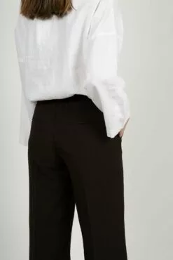 Second Female Evie Classic Trousers - Black -Second Female Salg 54385 8001 mod EvieClassicTrousers Black 3