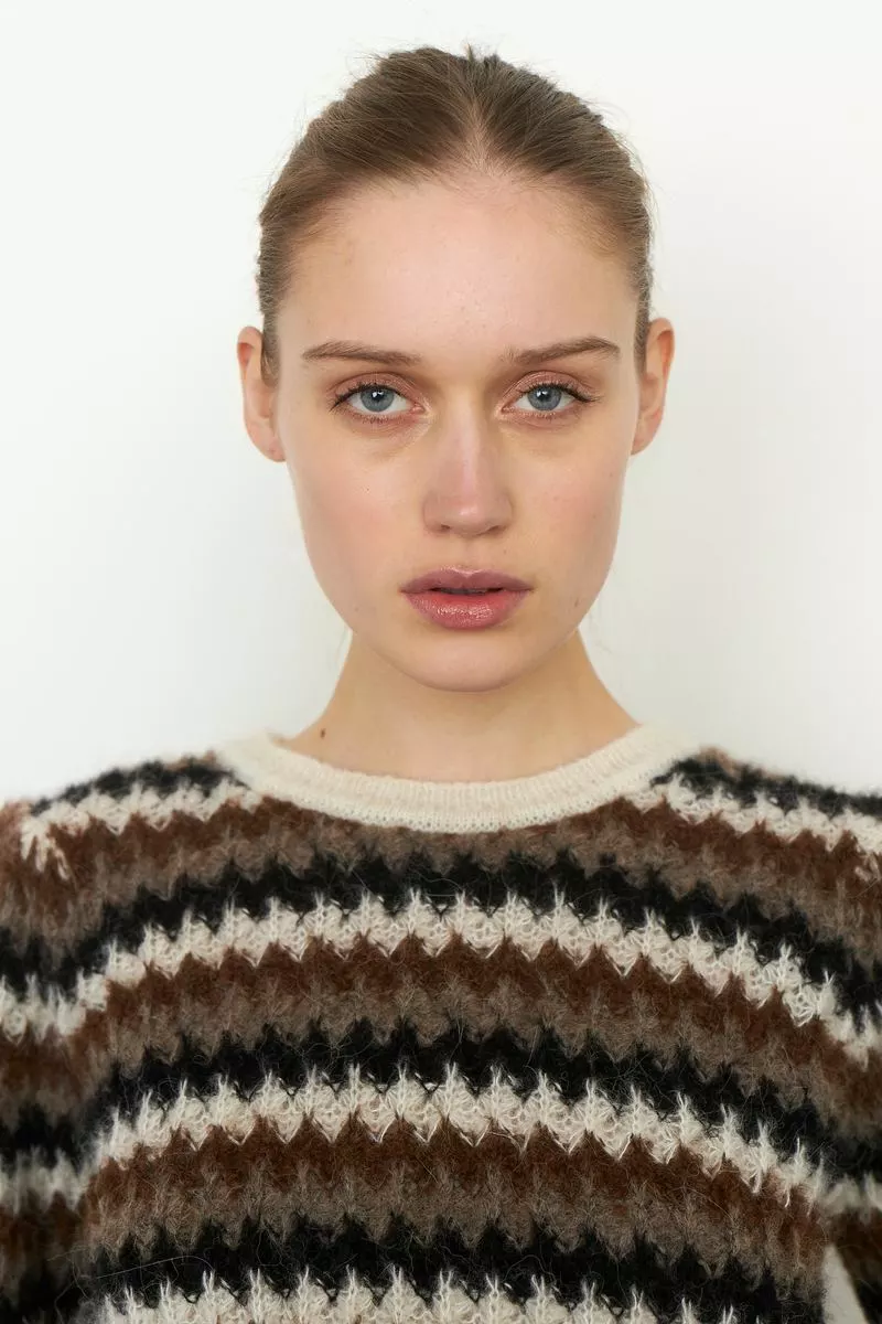 Second Female Yolanda Knit O-Neck - Black 9 Second Female Yolanda Knit O-Neck - Black - Bilde 9