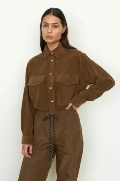 Second Female Boya Shirt - Dessert Palm -Second Female Salg 55033 6043 13 800x eb915826 1ee6 42e3 bb26 9ff0eca6ca52