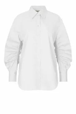 Second Female Phoebe Detail Shirt - White
