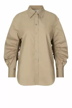 Second Female Phoebe Detail Shirt - Chinchilla