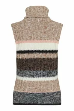 Second Female Ahlam Knit Vest - Lark -Second Female Salg 55108 6031 AHLAM KNIT VEST LARK 2