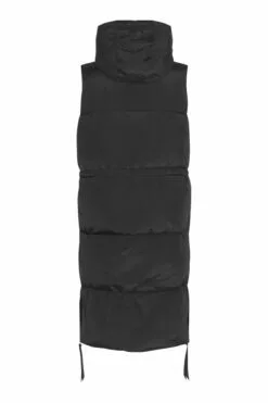 Second Female Buffie Maxi Waistcoat - Black -Second Female Salg 55127 8001 BUFFIE MAXI WAISTCOAT BLACK 2