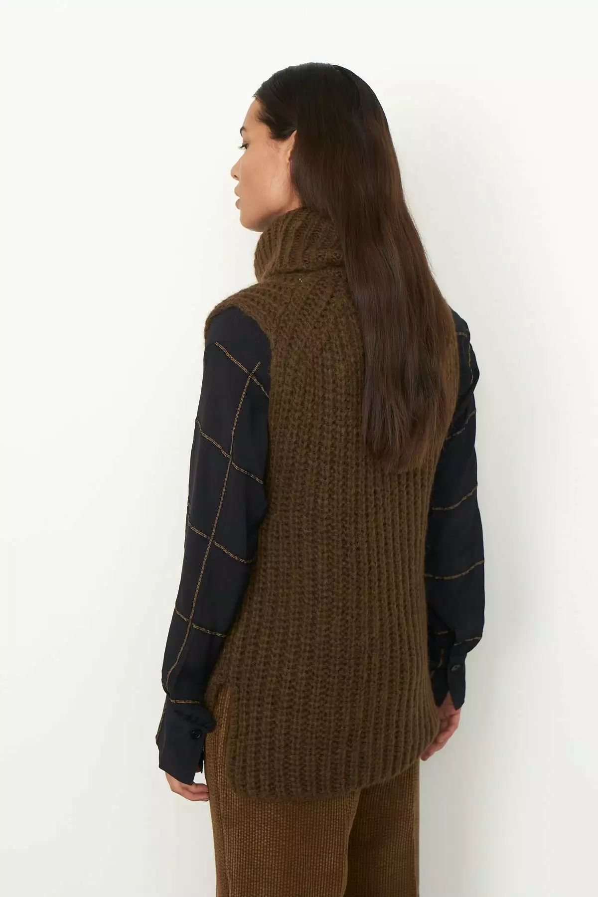 Second Female Ivoray Knit Vest - Dessert Palm 6 Second Female Ivoray Knit Vest - Dessert Palm - Bilde 6