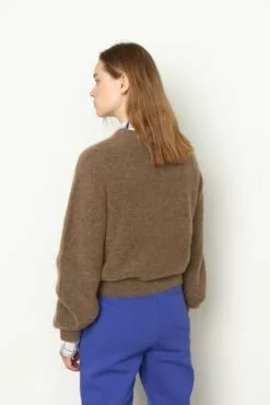 Second Female Brook Knit Reverse Drop Shoulder - Desert Taupe -Second Female Salg 55272 6087 14 1200x1800 6ba497f2 1f19 4a7d 89db 6fdfb104afd6
