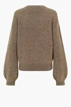 Second Female Brook Knit Reverse Drop Shoulder - Desert Taupe -Second Female Salg 55272 6087 17 1195x1800 985f04cc 4b22 4635 a452 d8a929d4c69a