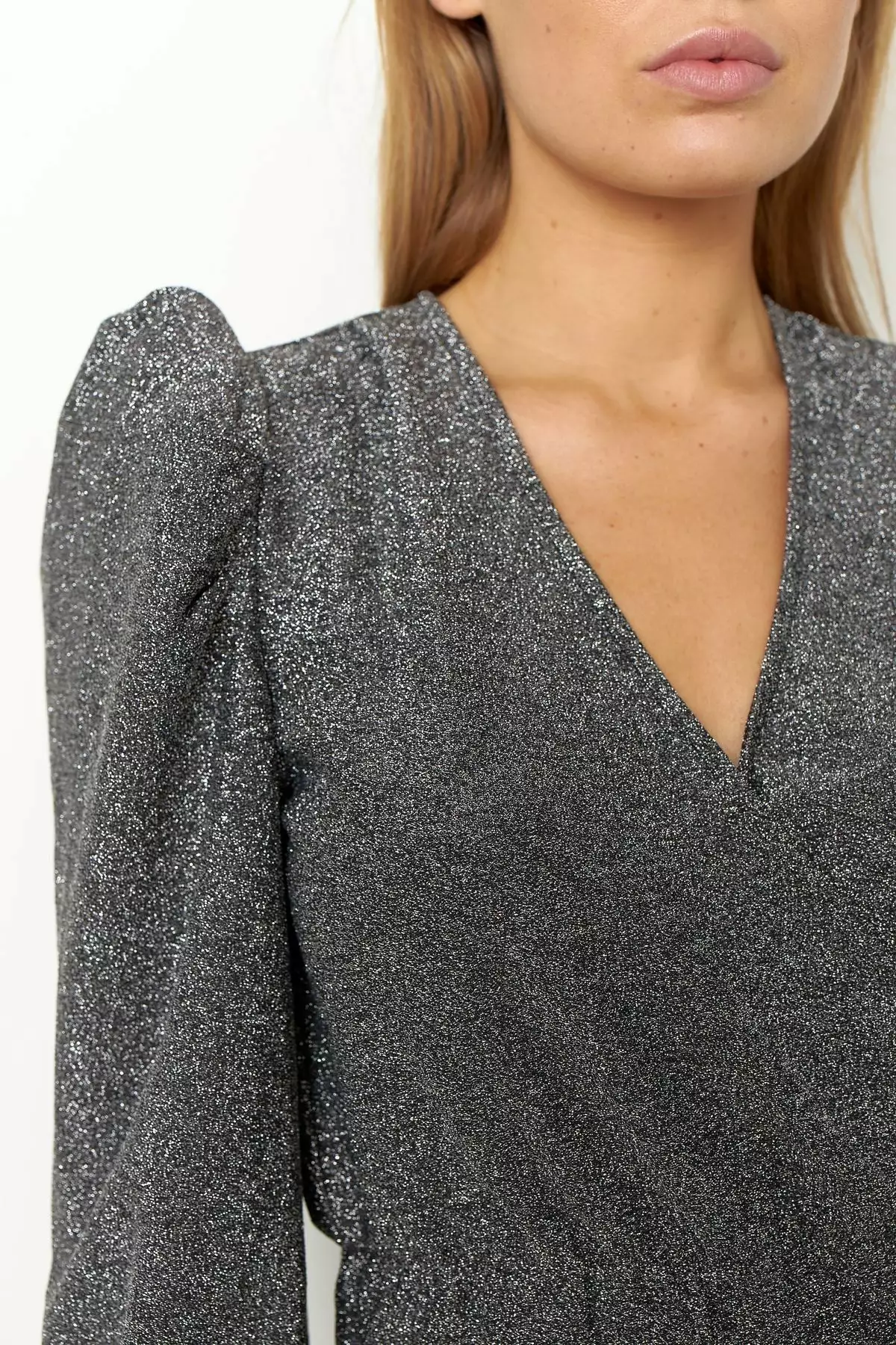 Second Female Zoelina Dress - Silver 5 Second Female Zoelina Dress - Silver - Bilde 5