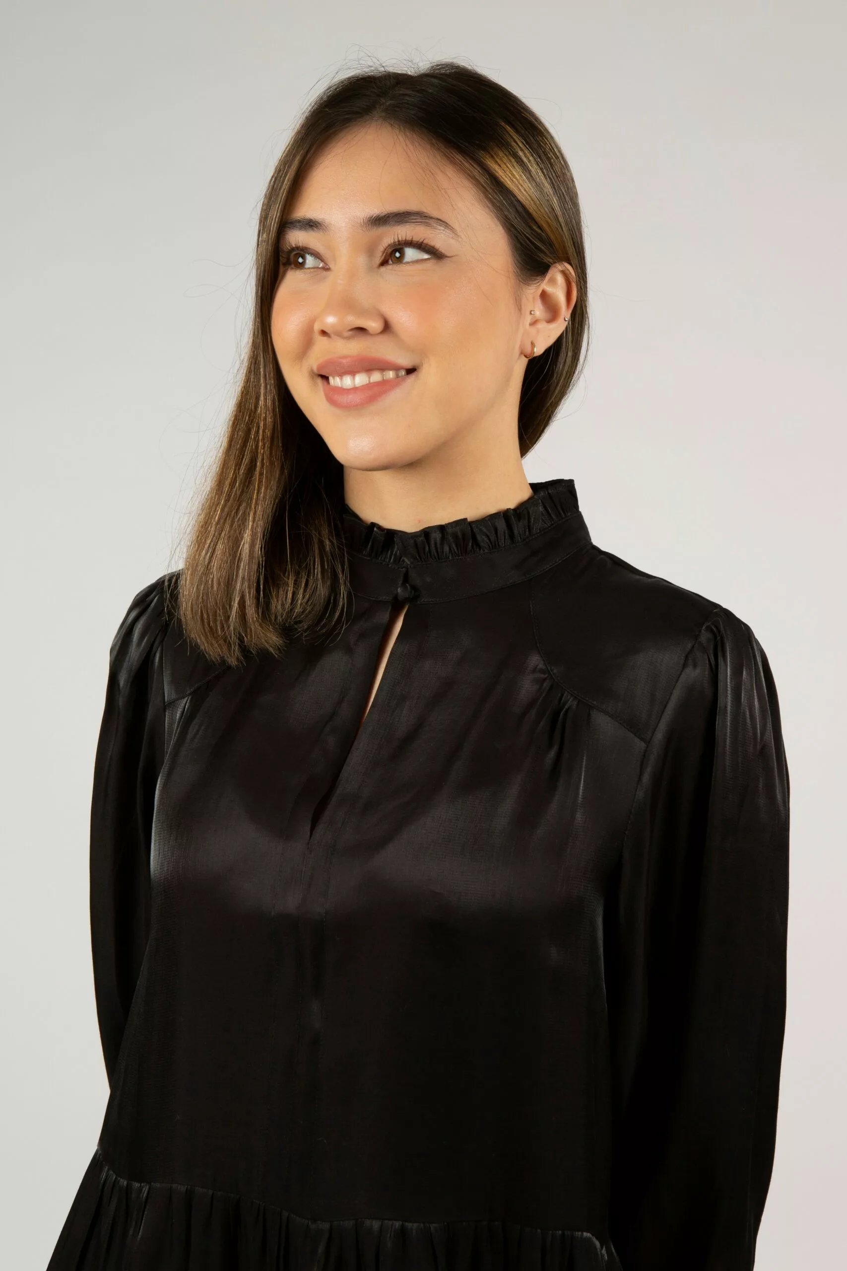 Second Female Mione Dress - Black 3 Second Female Mione Dress - Black - Bilde 3