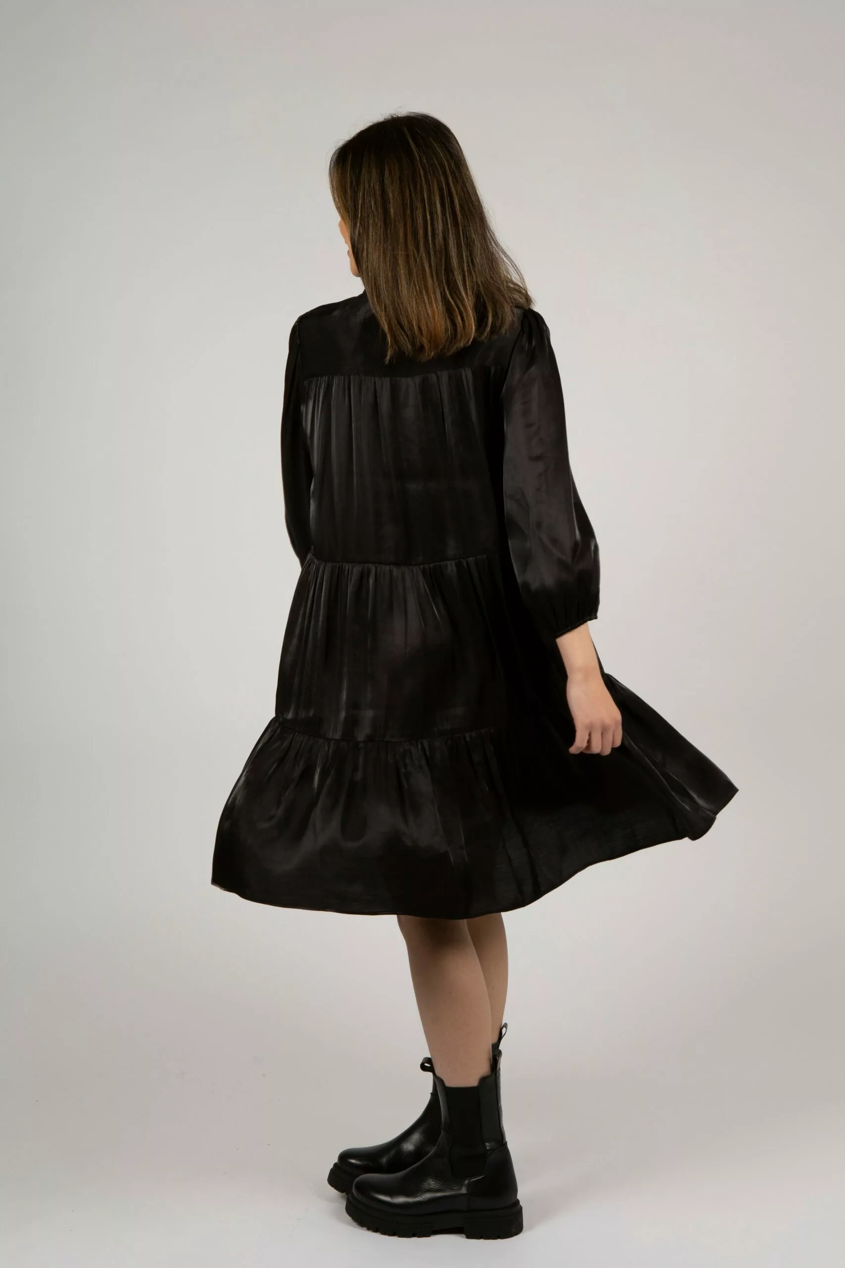 Second Female Mione Dress - Black 4 Second Female Mione Dress - Black - Bilde 4
