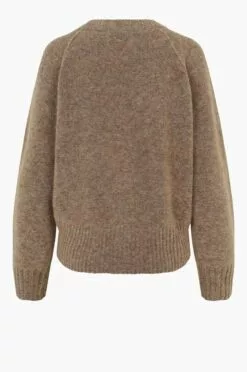 Second Female Brook Knit Reverse Boxy Cardigan - Desert Taupe -Second Female Salg 55448 6087 16 1195x1800 ff075eb2 683f 44a1 bcdc 5da7f6b86807