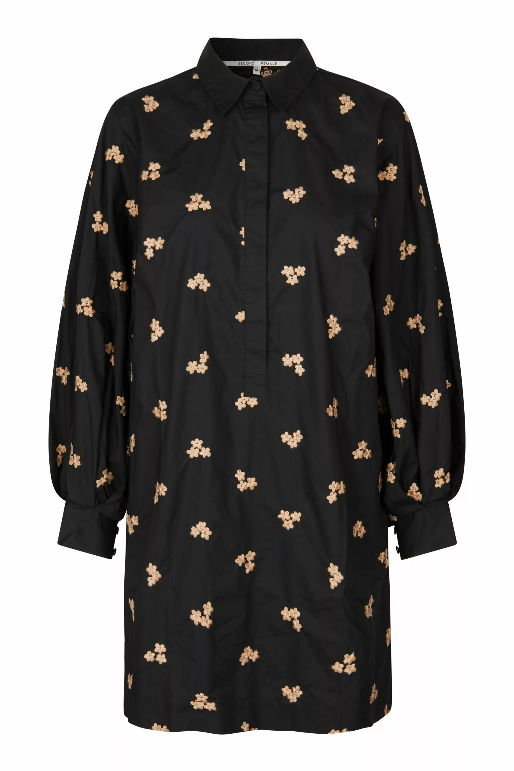 Second Female Wisteria Mini Dress - Black 1 Second Female Wisteria Mini Dress - Black