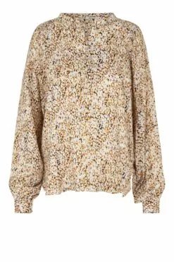 Second Female Lotus Blouse - Golden Brown