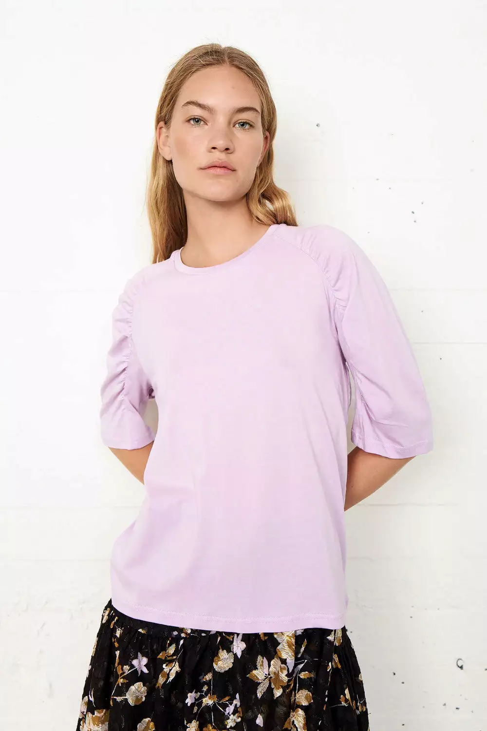 Second Female Tulipan Tee - Orchid Bloom 2 Second Female Tulipan Tee - Orchid Bloom - Bilde 2