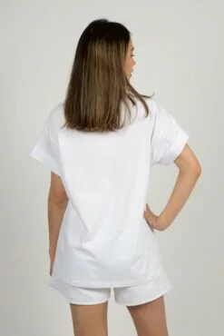 Second Female Big Love Tee - White -Second Female Salg 55715 1001 mod BigLoveTee White 3