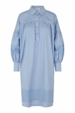 Second Female Henri New Shirt Dress - Brunnera Blue