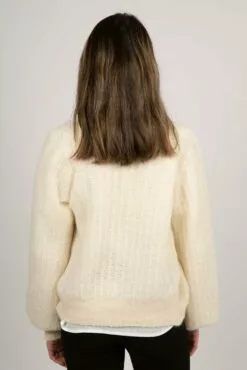 Second Female Arndis Knit Cardigan - Brazilian Sand 9 Second Female Arndis Knit Cardigan - Brazilian Sand -Second Female Salg 55908 1009 mod ArndisKnitCardigan BrazilianSand 4