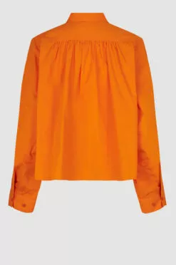 Second Female Matisol Shirt - Orange Pepper -Second Female Salg 56084 2051 17 700x 6ac2102c 3c86 44e4 ad5b f85c7c14eb2f