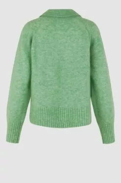 Second Female Brook Knit Collar - Laurel Green -Second Female Salg 56127 4081 17 1195x1800 f6a574b0 2ff4 4c91 a987 a15abf5be486