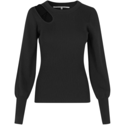 Second Female Lee Knit O-Neck - Black