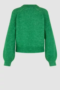 Second Female Brookline Knit O-Neck - Green Tambourine -Second Female Salg 56194 4083 17 600x 2ef22993 7e11 4d78 b491 b88313e63f01