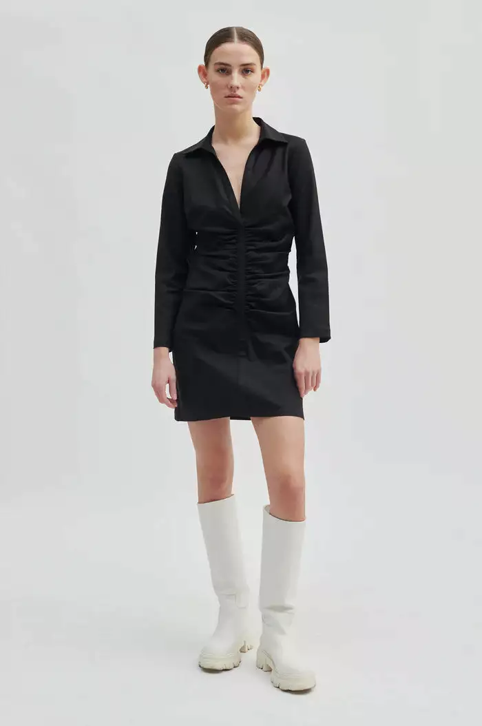 Second Female Numm Dress - Black 4 Second Female Numm Dress - Black - Bilde 4