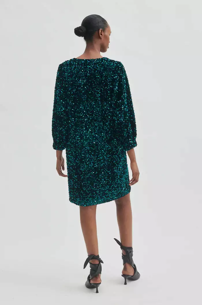 Second Female Winternalia Dress - Tropical Green 6 Second Female Winternalia Dress - Tropical Green - Bilde 6