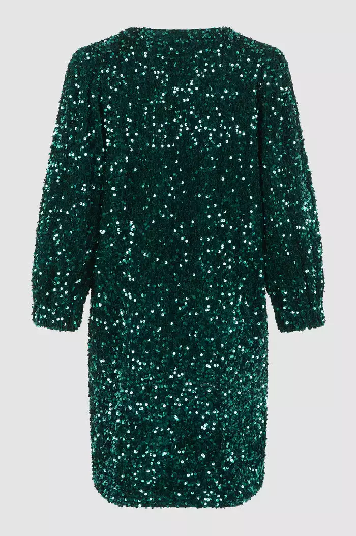 Second Female Winternalia Dress - Tropical Green 8 Second Female Winternalia Dress - Tropical Green - Bilde 8