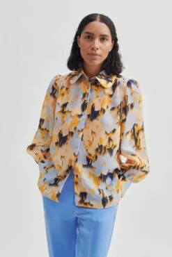 Second Female Marigold Shirt - Heather -Second Female Salg 56780 5034 12