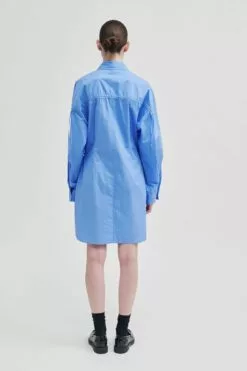 Second Female Enara Dress - Cornflower Blue -Second Female Salg 56825 5087 15