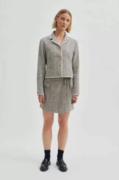 Second Female Channa Jacket - Dark Chalk -Second Female Salg 56839 1033 13 700x 00d3dfd8 b26e 4da3 b813 a15b55f85acb