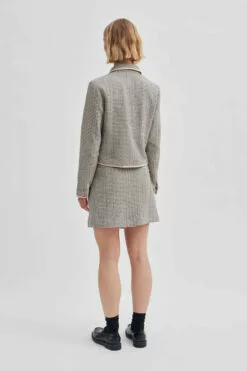 Second Female Channa Jacket - Dark Chalk -Second Female Salg 56839 1033 14 700x dbe33764 390c 43b0 ac7a 3e8571f15d0c