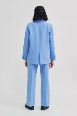 Second Female Levien Classic Trousers - Cornflower Blue 11 Second Female Levien Classic Trousers - Cornflower Blue -Second Female Salg 56962 5087 15