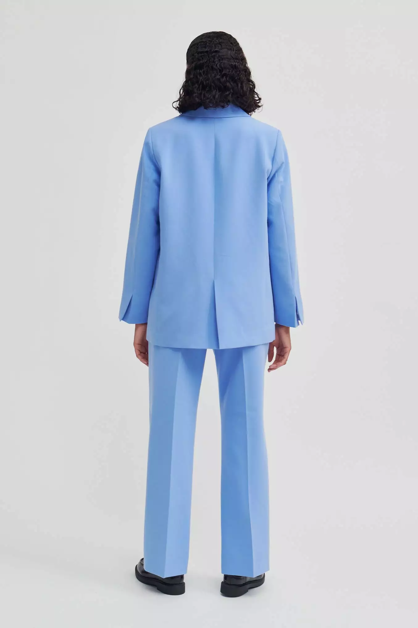 Second Female Levien Classic Trousers - Cornflower Blue 6 Second Female Levien Classic Trousers - Cornflower Blue - Bilde 6