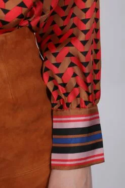 Second Female Tiles Shirt - Lychee -Second Female Salg 5nokxyegTNKEETXFiFWH IMG 8838