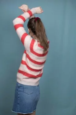 Second Female Stella Knit O-Neck - Valiant Poppy -Second Female Salg 6JvA8dqyTZuk9pBfrq7a IMG 4526