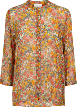 Second Female Bloom Blouse - Blazing Orange