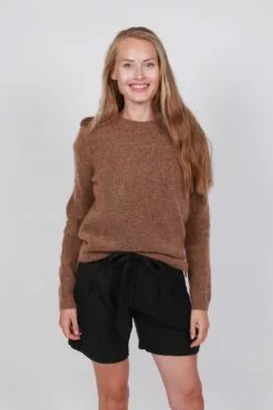 Second Female Brook Knit New O-Neck - Brandied Melon -Second Female Salg 6tfefVVJRzimYQyiZ117 IMG 5753