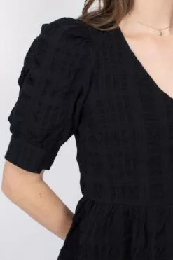 Second Female Kale Dress - Black -Second Female Salg 72020b0b 36f7 447d 96ac 9d3bfc662540